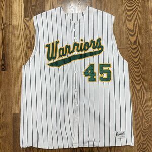 Vintage Baseball Or Basketball Jersey Warriors 45 Powers Size 50 Retro Hip Hop